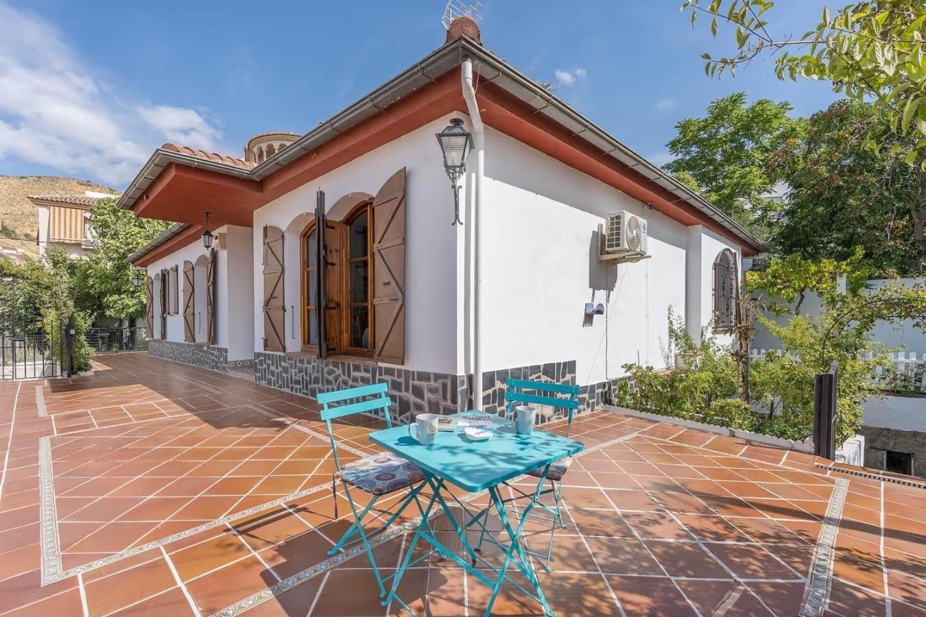 Casa Rural Vistablanca En Una Sola Planta Con Bonitas Vistas Y Piscina - Junto A La Capital Y La Alhambra Сенес-де-ла-Веґа Екстер'єр фото